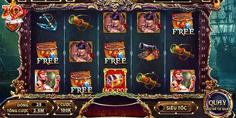 Chiến thuật chơi Pirate King Zowin bất bại 